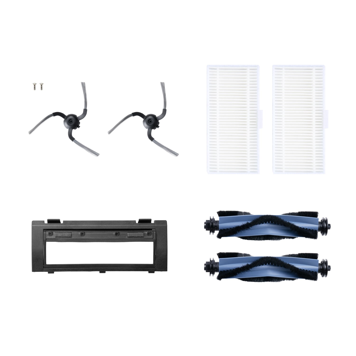 Eufy RoboVac Replacement Accessories Kit for C10 (Side Brushes, Filters, Rolling Brush & Guard)