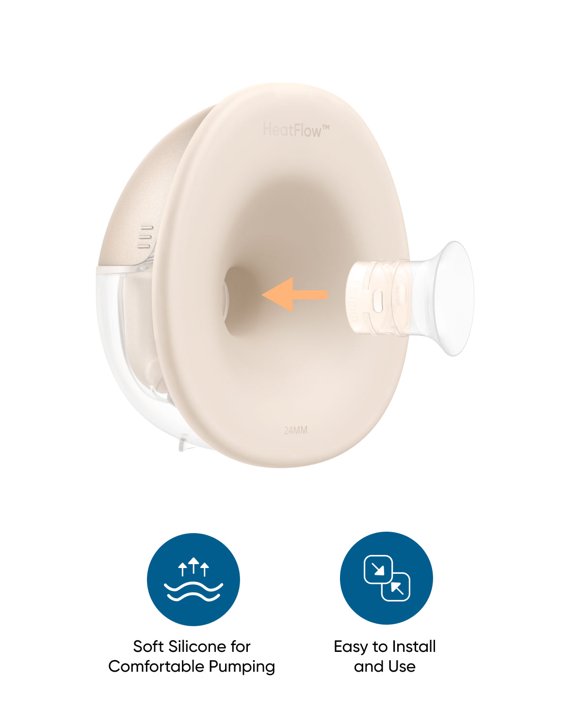 Eufy Breastpump Sizing Insert 21mm 2pcs