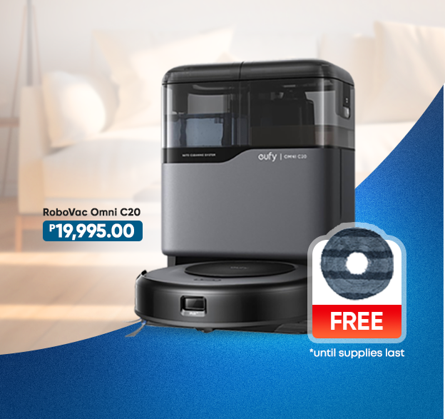 Buy the Robovac C20 and get a FREE accessory!
