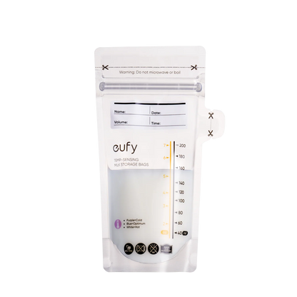 Eufy Temp-Sensing Breast Milk Storage Bags